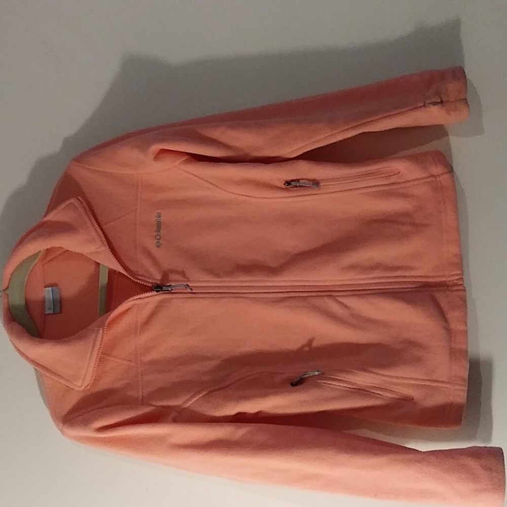 Columbia fleece zip up jacket